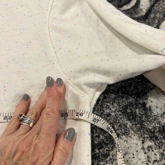 Saltrock Live For The Open Spaces Oversized Confetti Crew Neck Sweatshirt - Picture 9 of 16